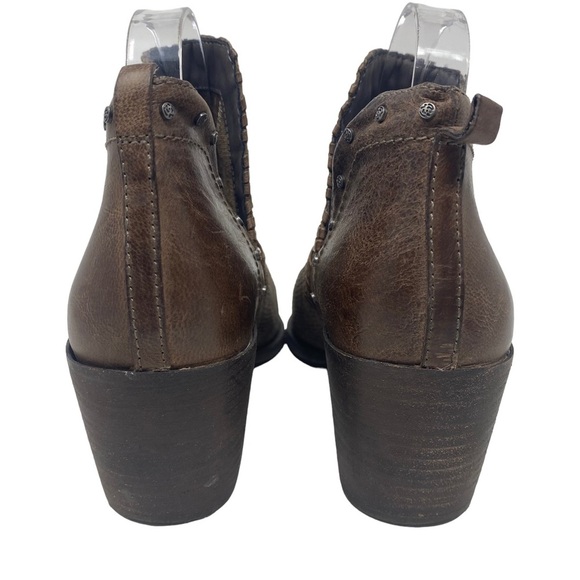 Otbt Sz 10M Women's Cinder Santa Fe Western Heeled Booties - Picture 13 of 13